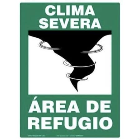 Accuform SEVERE WEATHER Safety Sign SEVERE SHMFEX541XP SHMFEX541XP